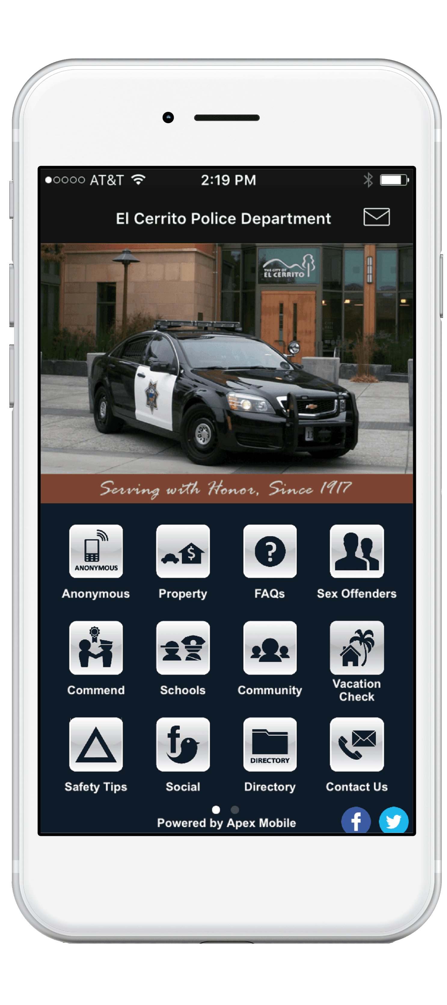 El Cerrito Police Department - Apex Mobile