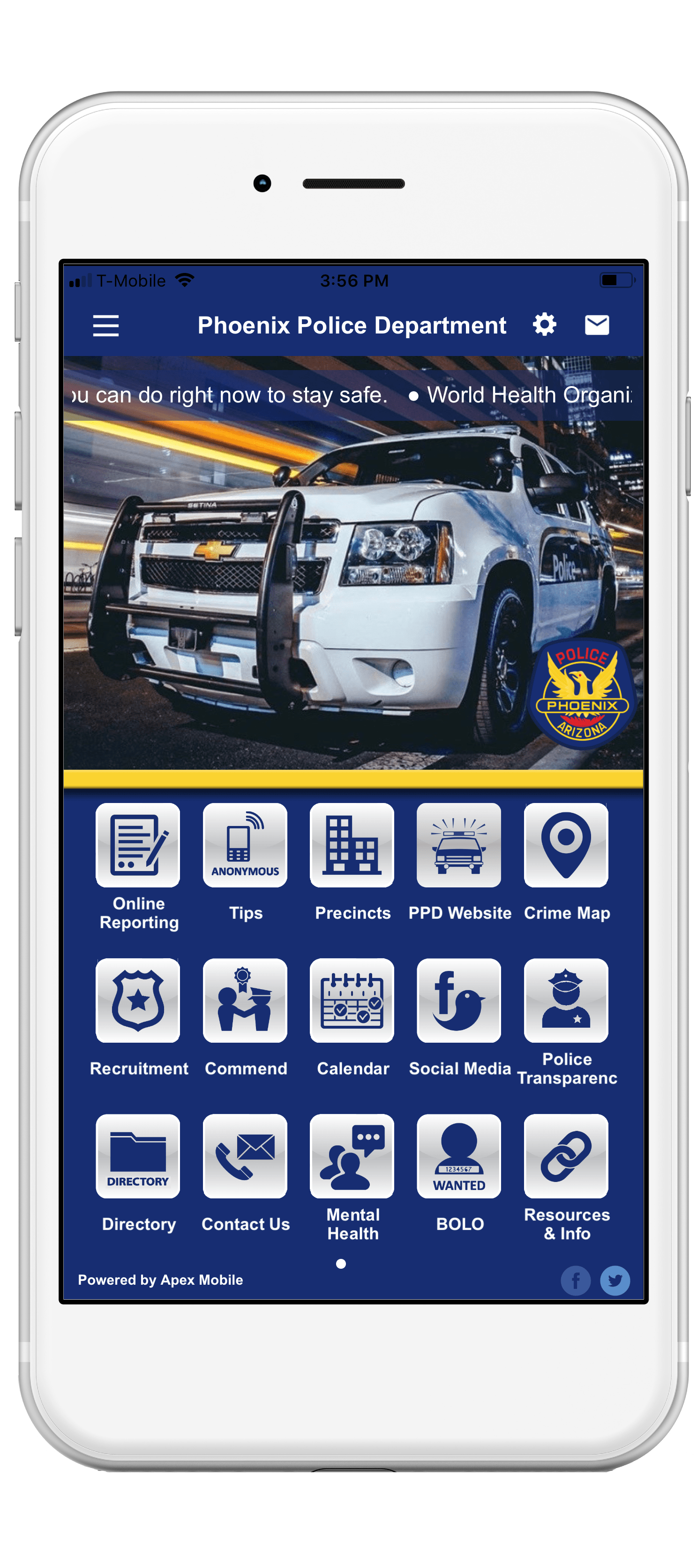 Phoenix Police Department - Apex Mobile